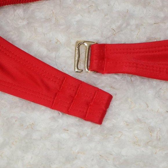 Mae Knot Center Smocked Bandeau Bikini Top - Picture 5 of 8